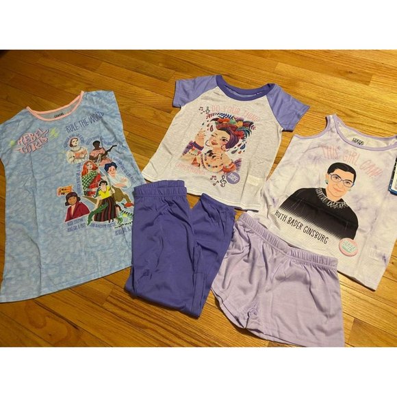 Girls 6 Rebel Pajama Set NWT - Picture 1 of 9